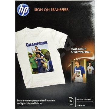 HP C6050A na tričko - Nažehlovací fólie