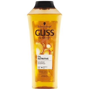 SCHWARZKOPF GLISS Oil Nutritive Shampoo 400 ml - Šampon