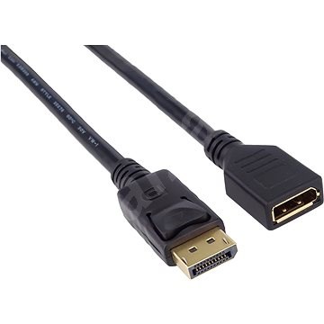PremiumCord DisplayPort - DisplayPort prodlužovací, stíněný, 2m - Video kabel