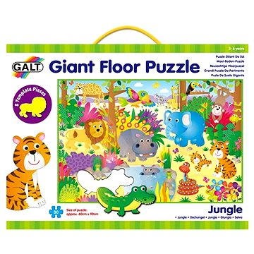 GALT Velké podlahové puzzle – zvířátka v džungli - Vkládačka