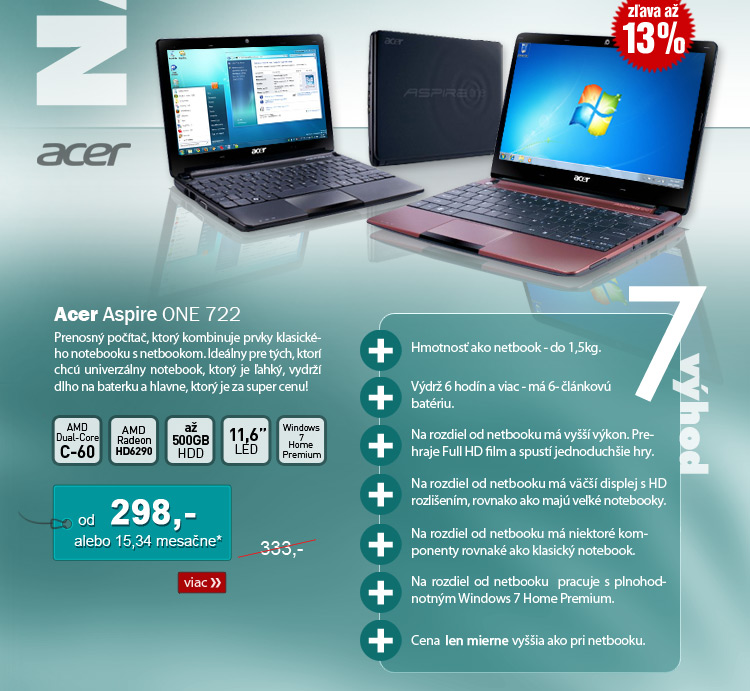 Acer Aspire ONE 722 