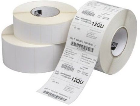Zebra/Motorola Aufklebeetiketten für Thermotransferdruck 102mm x...