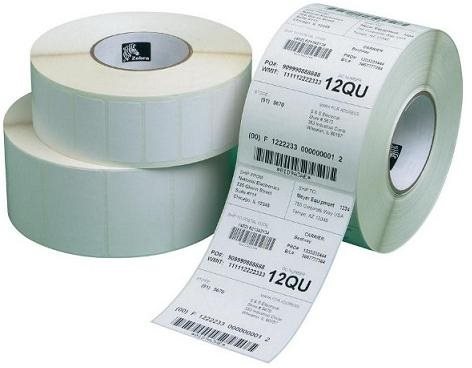 Zebra / Motorola Klebeetiketten für Thermo-Druck - 38 mm x 25 mm...