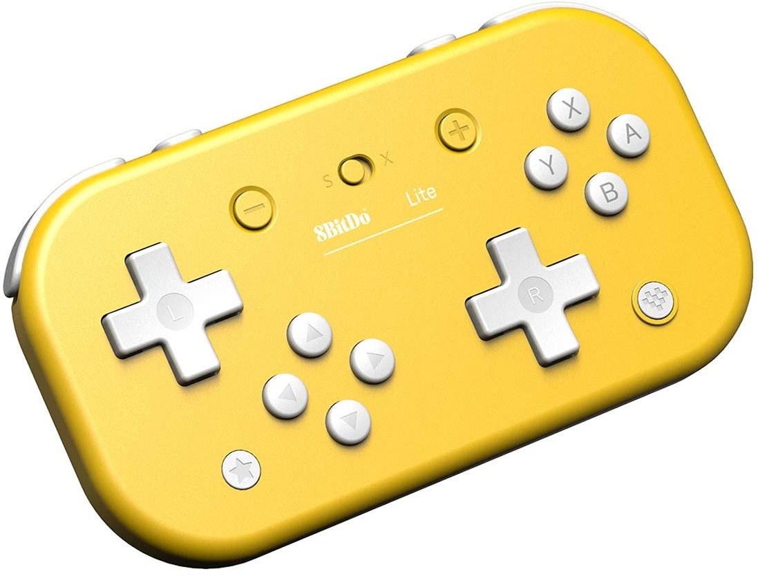 8BitDo Lite Gamepad - Yellow - Nintendo Switch Gamepad