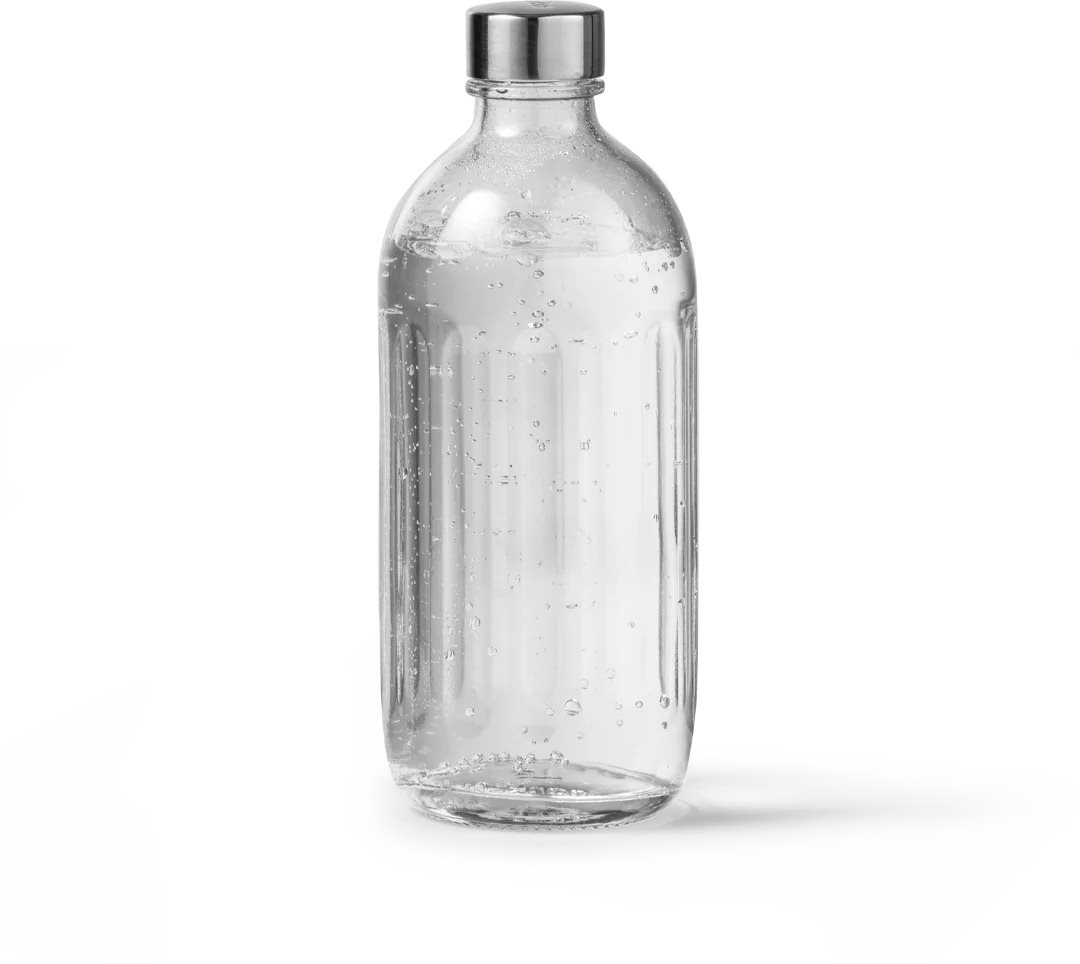Aarke Glass Water Bottle 0,8l for Carbonator Pro Flasche für...