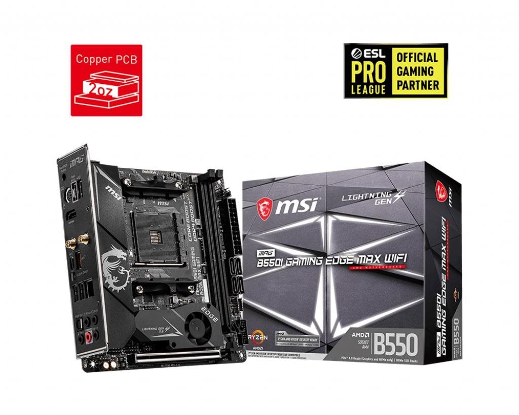 MSI MPG B550I GAMING EDGE MAX WIFI Motherboard