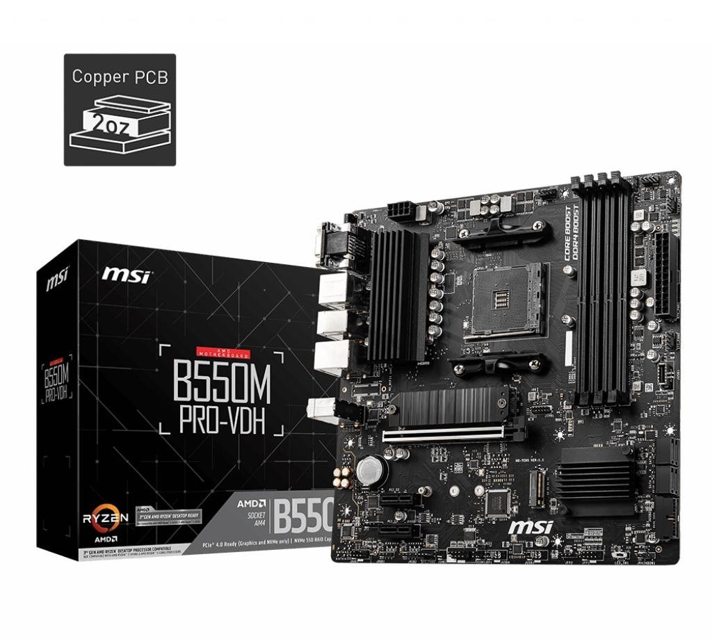 MSI B550M PRO-VDH Základná doska