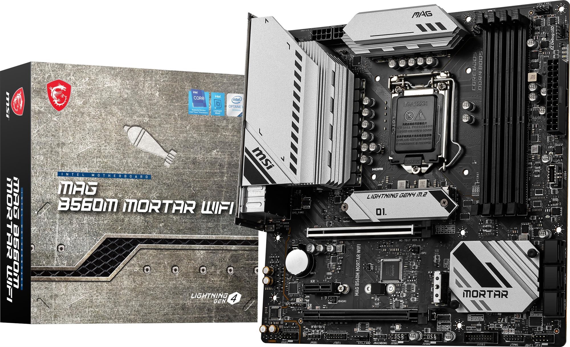 MSI MAG B560M MORTAR WIFI Motherboard