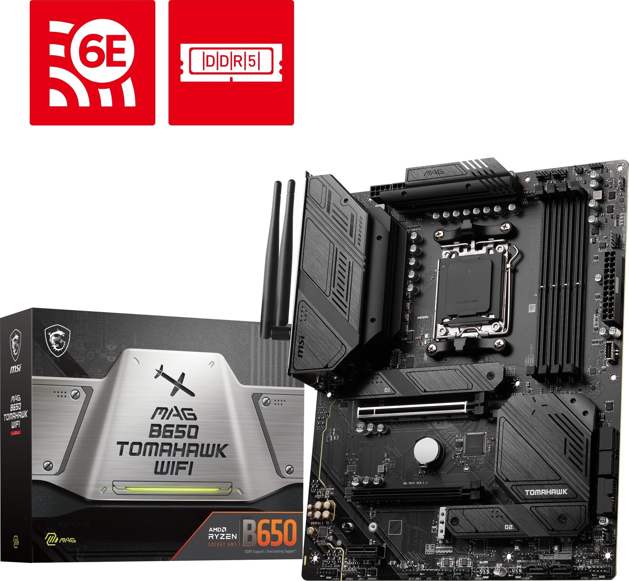 MSI MAG B650 TOMAHAWK WIFI Alaplap