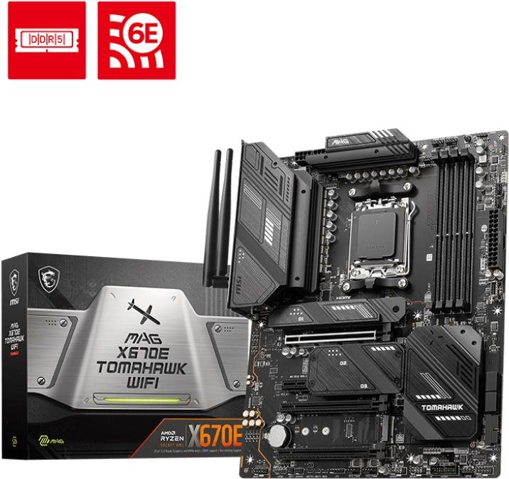 MSI MAG X670E TOMAHAWK WIFI Motherboard