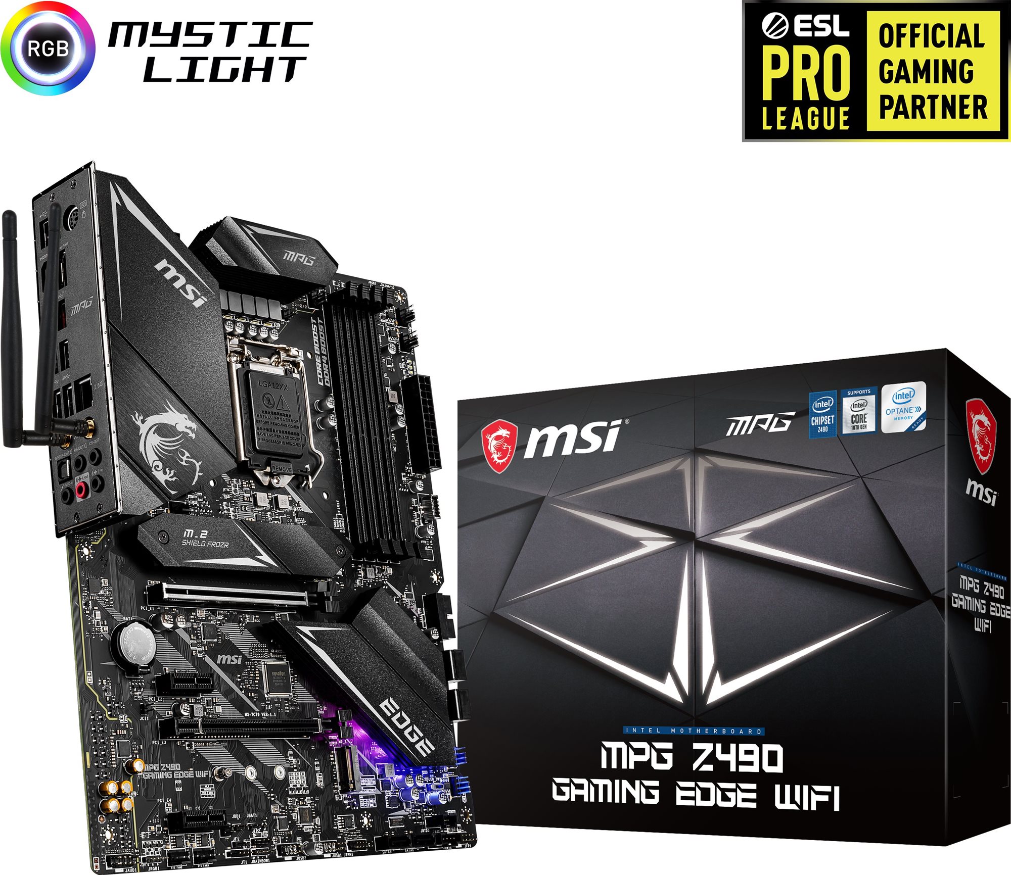 MSI MPG Z490 GAMING EDGE WIFI Motherboard