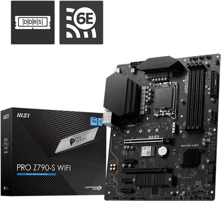 MSI PRO Z790-S WIFI Alaplap