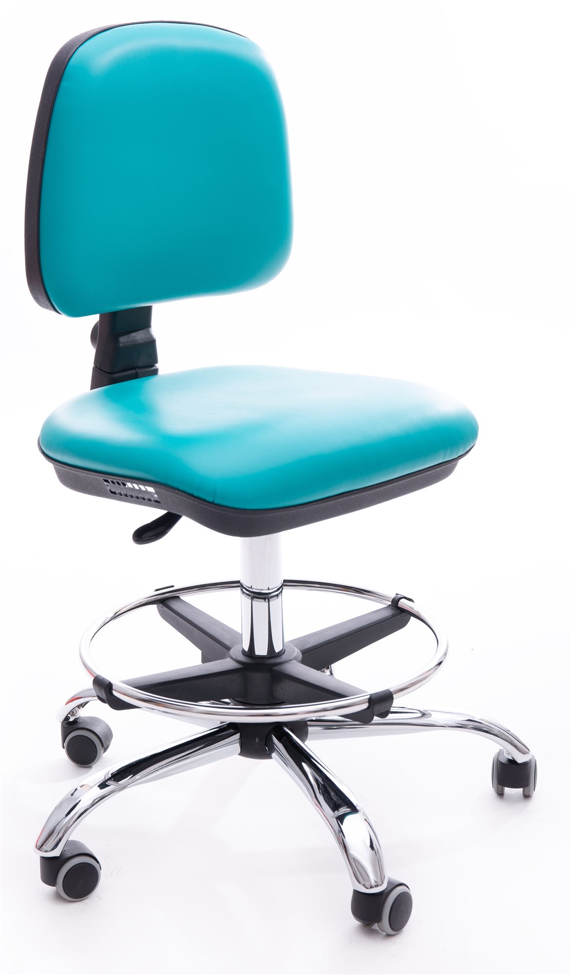 ALBA Eko turquoise Chaise d'atelier