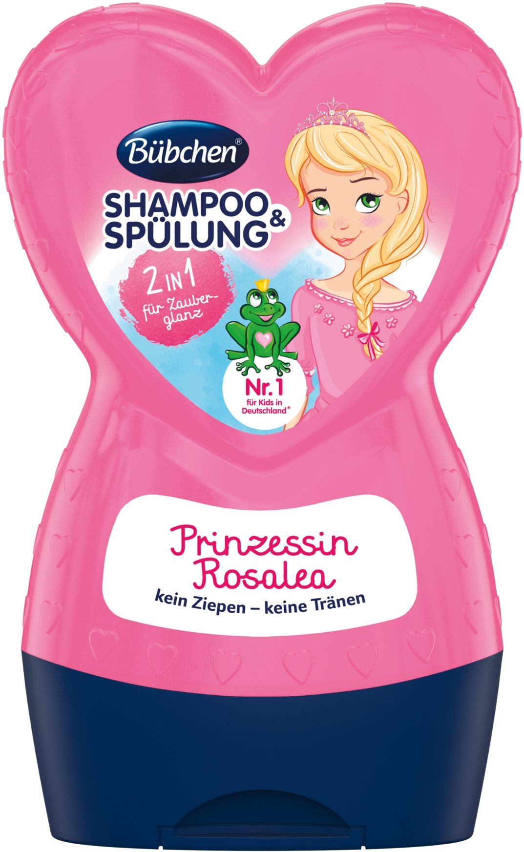 Bübchen Kids Šampon a kondicionér RŮŽENKA 230ml Dětský šampon