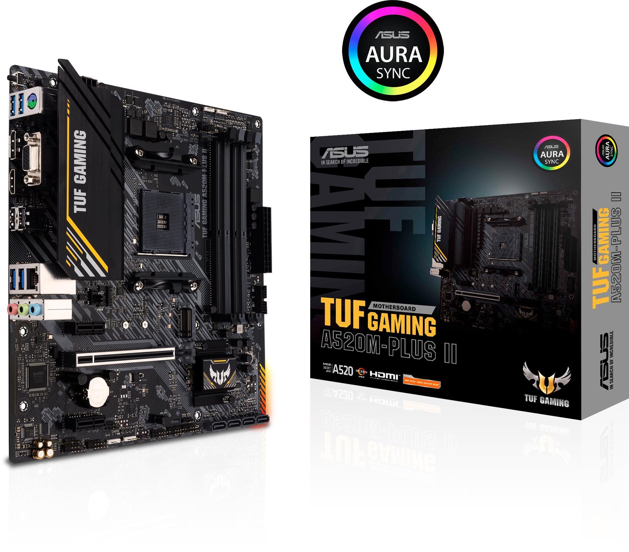 ASUS TUF GAMING A520M-PLUS II Základní deska