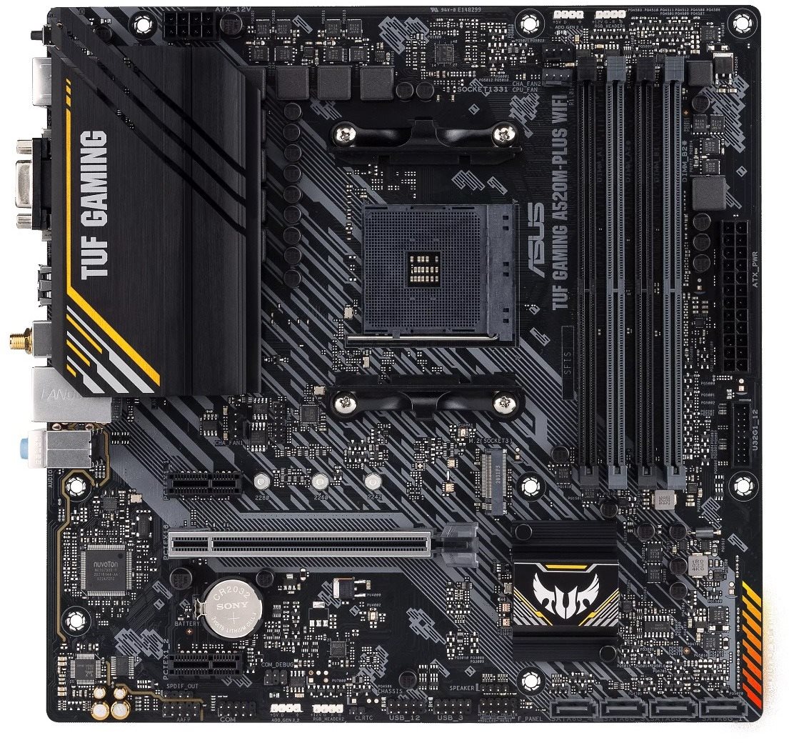 ASUS TUF GAMING A520M-PLUS WIFI Alaplap