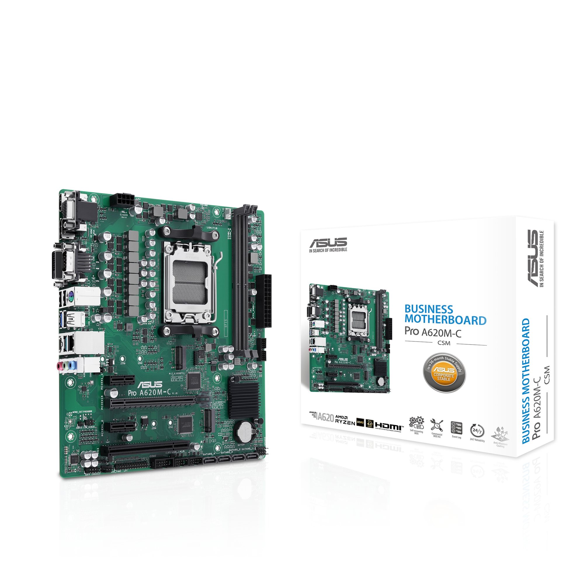 ASUS Pro A620M-C-CSM Základní deska