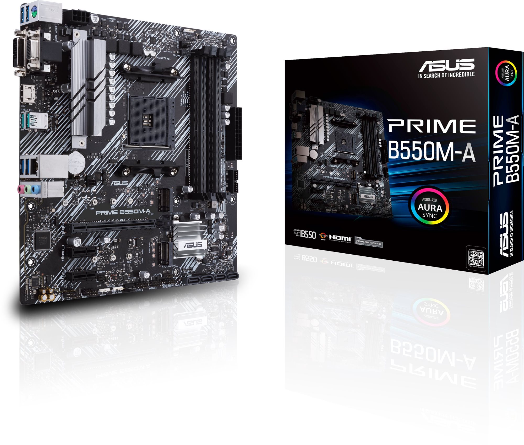 ASUS PRIME B550M-A Motherboard