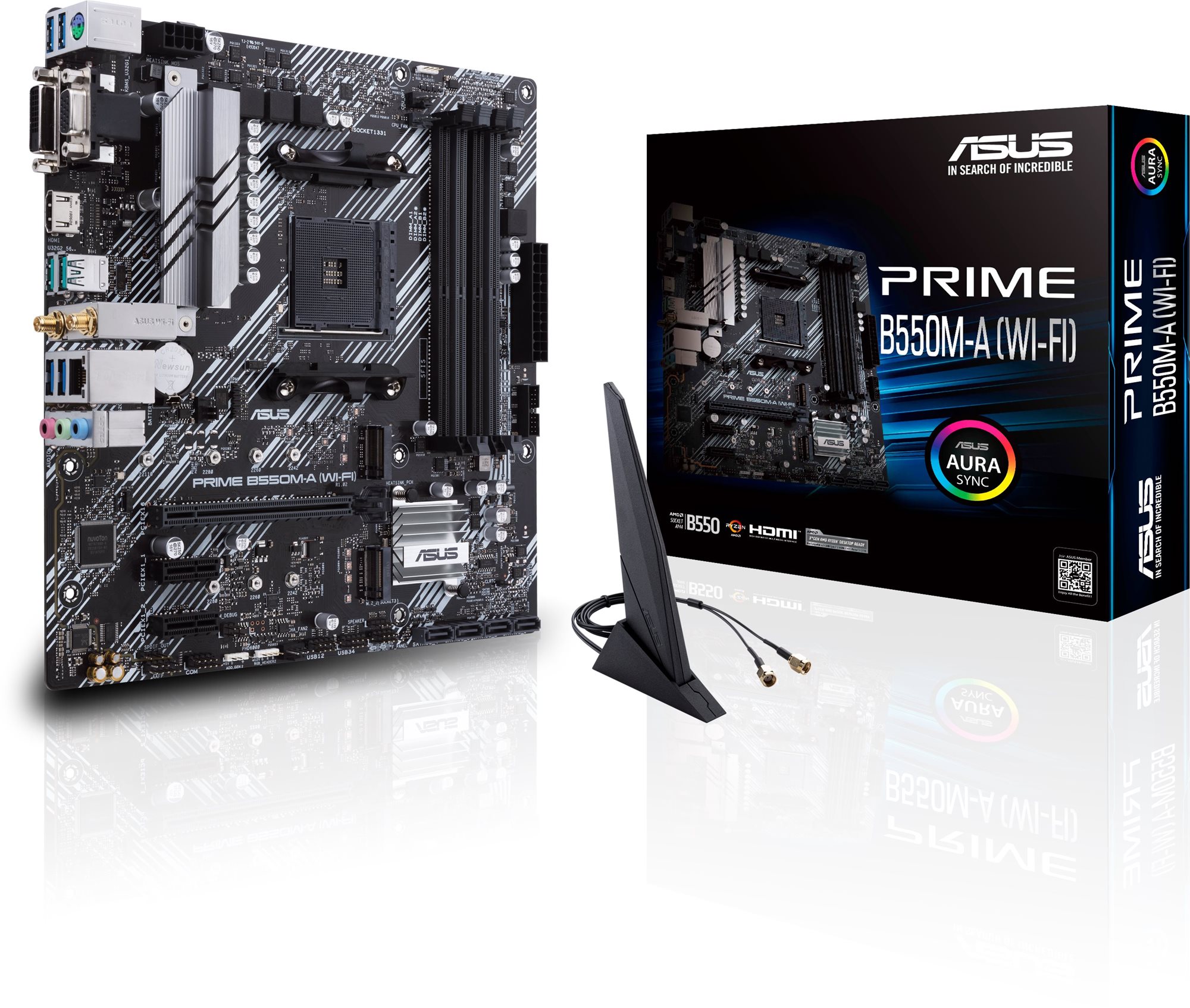 ASUS PRIME B550M-A (WI-FI) Motherboard