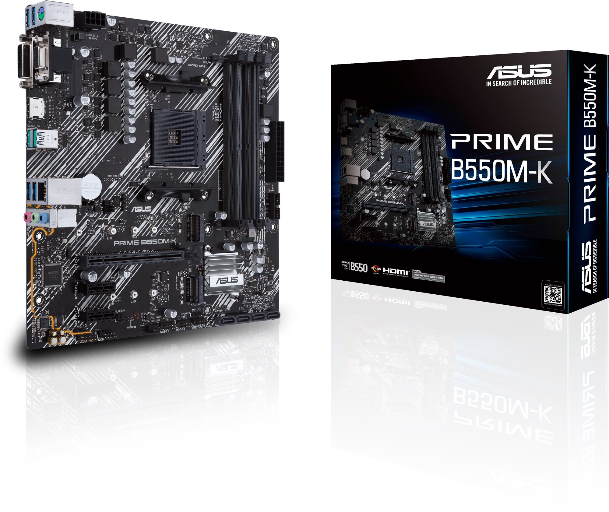 ASUS PRIME B550M-K Alaplap