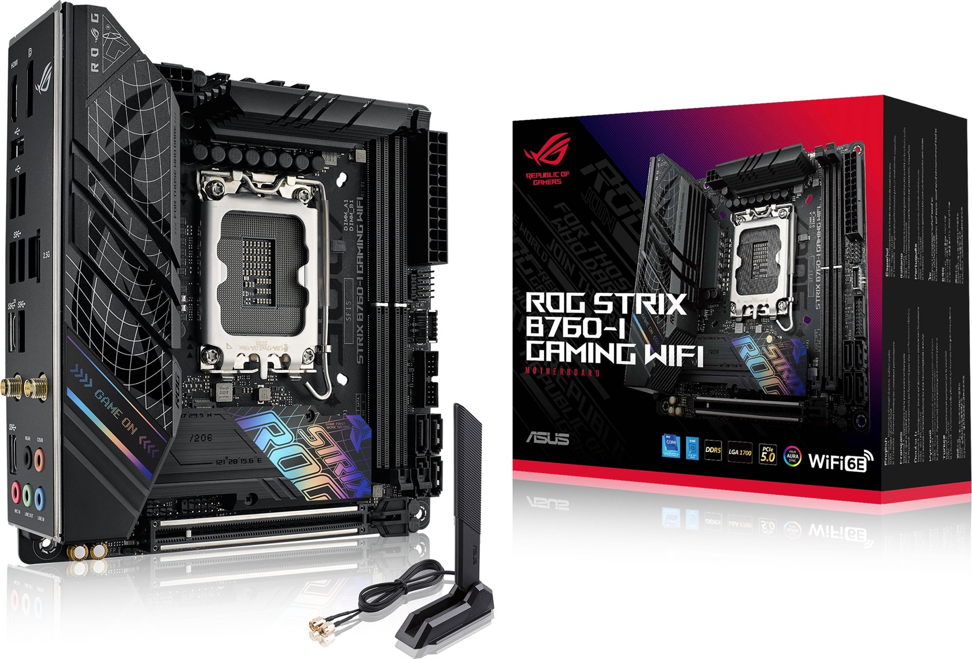 ASUS ROG STRIX B760-I GAMING WIFI Motherboard