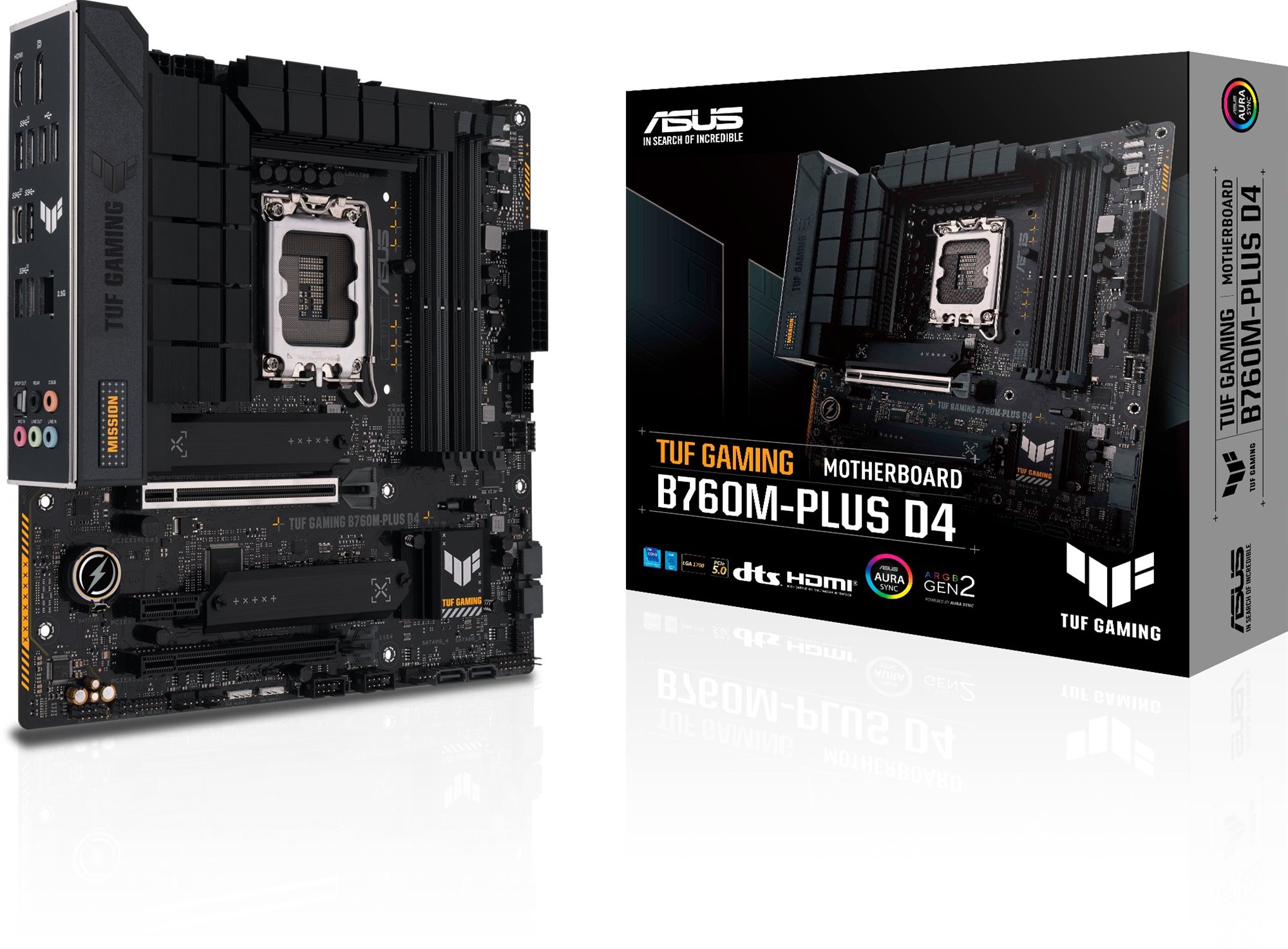 ASUS TUF GAMING B760M-PLUS D4 Alaplap