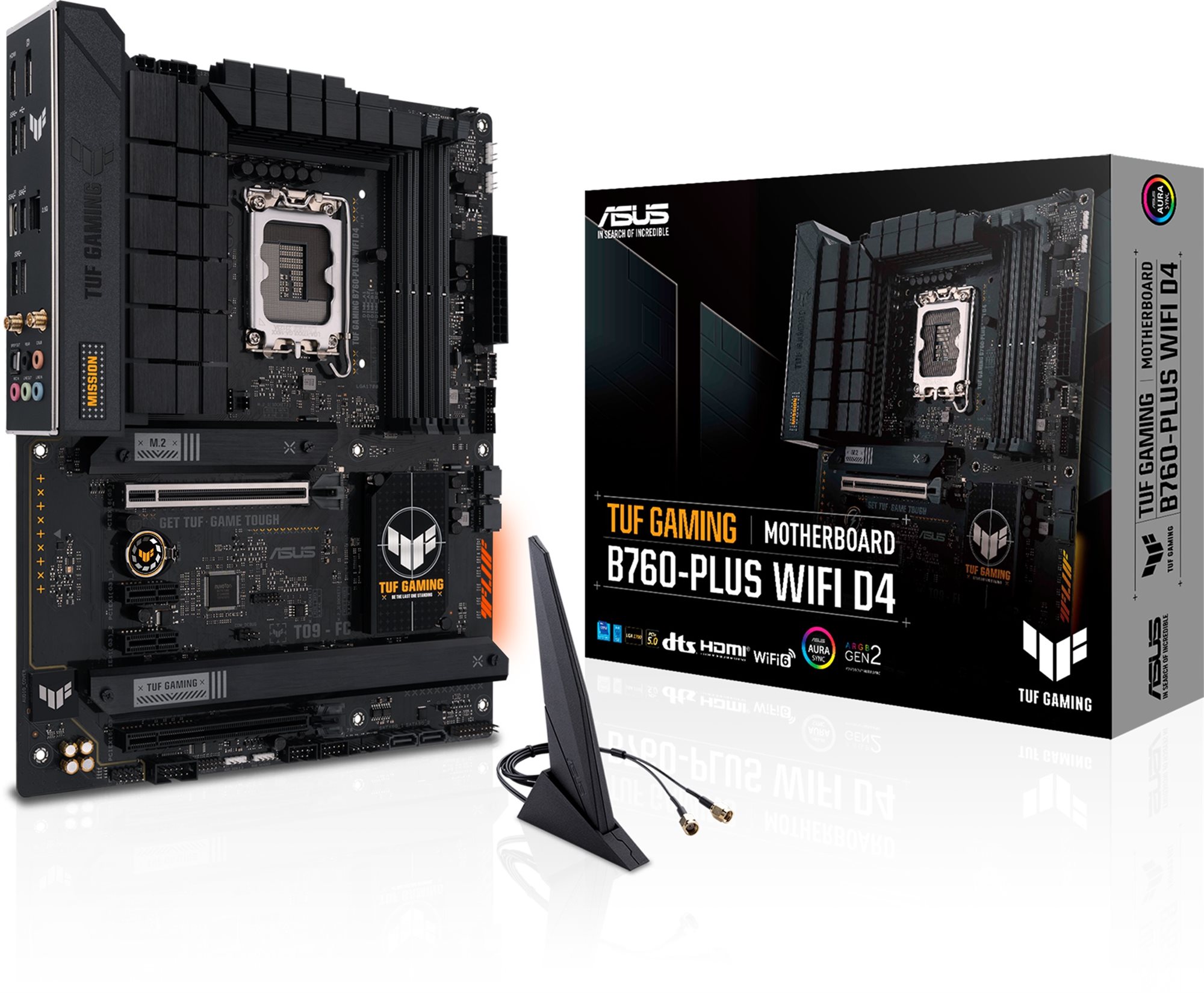 ASUS TUF GAMING B760-PLUS WIFI D4 Alaplap