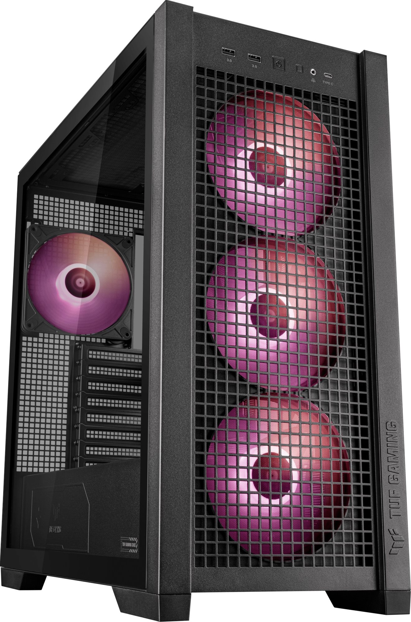 ASUS TUF GAMING GT302 TG BLACK PC-Gehäuse