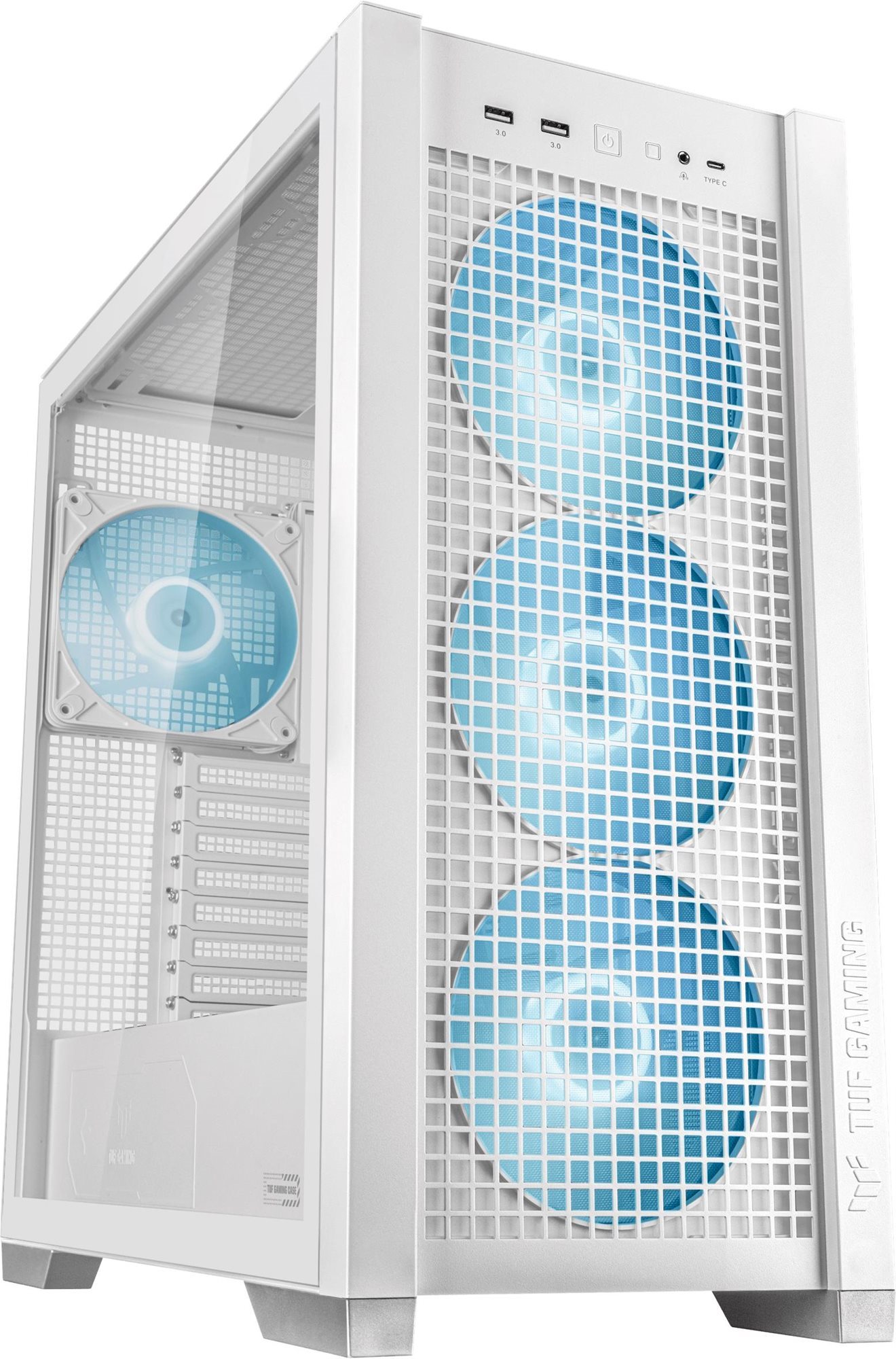 ASUS TUF GAMING GT302 TG WHITE PC-Gehäuse