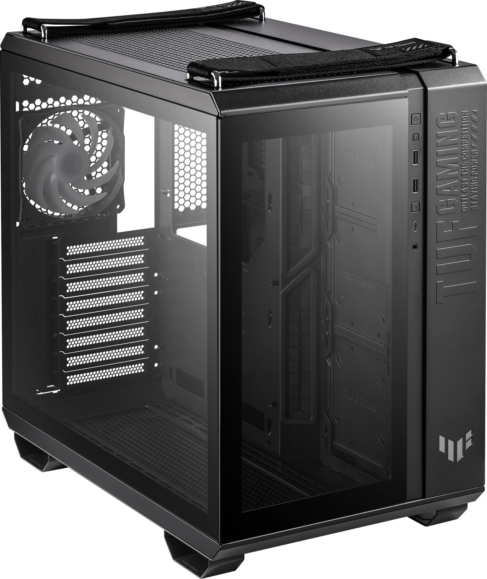 ASUS TUF GAMING GT502 PLUS TG BLACK PC skrinka