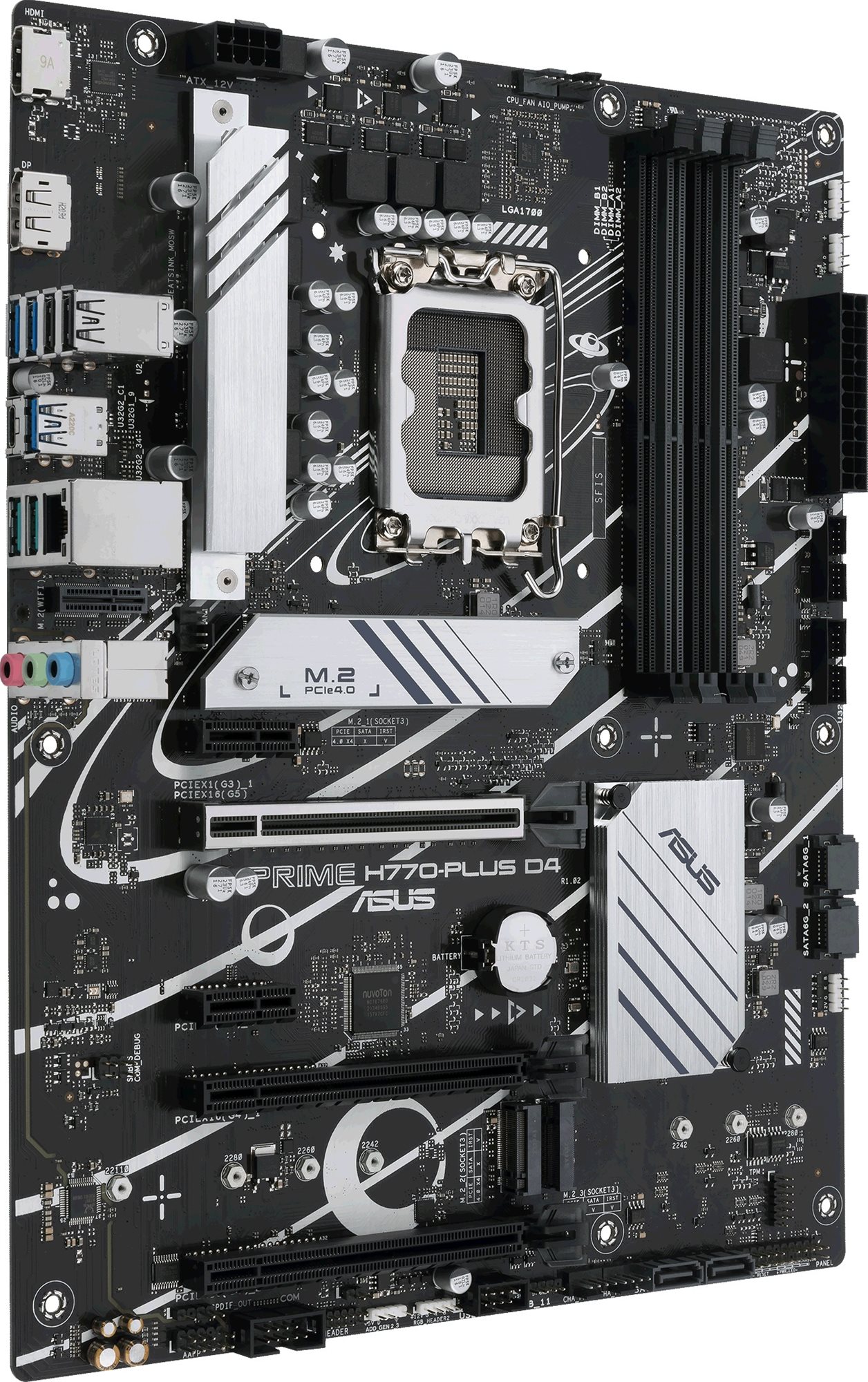 ASUS PRIME H770-PLUS D4 Motherboard