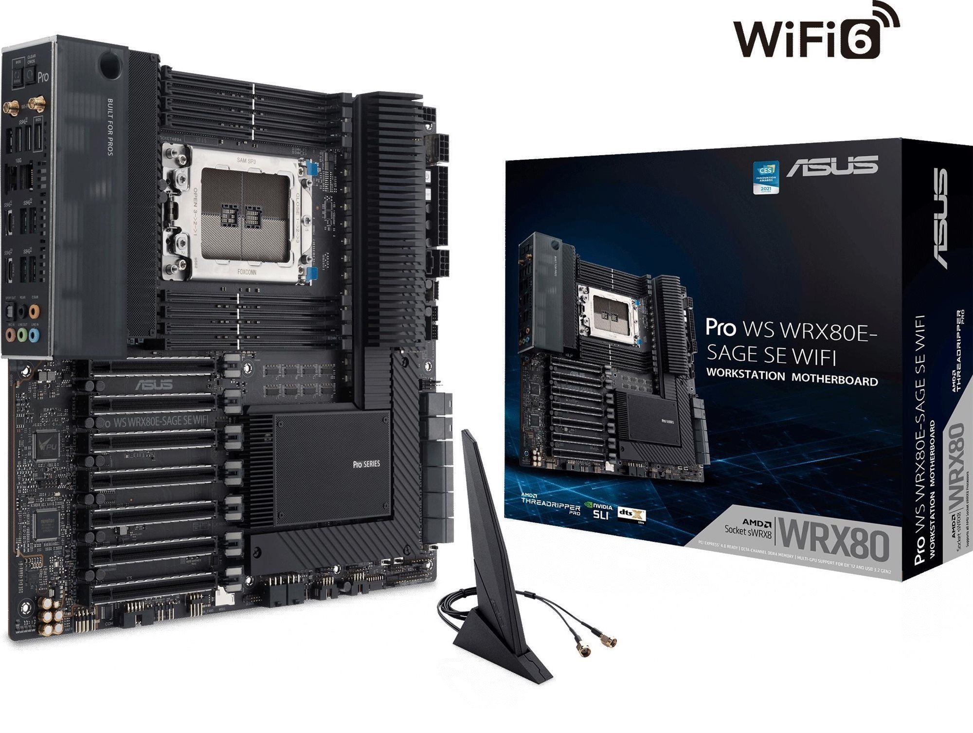 ASUS Pro WS WRX80E-SAGE SE WIFI Motherboard