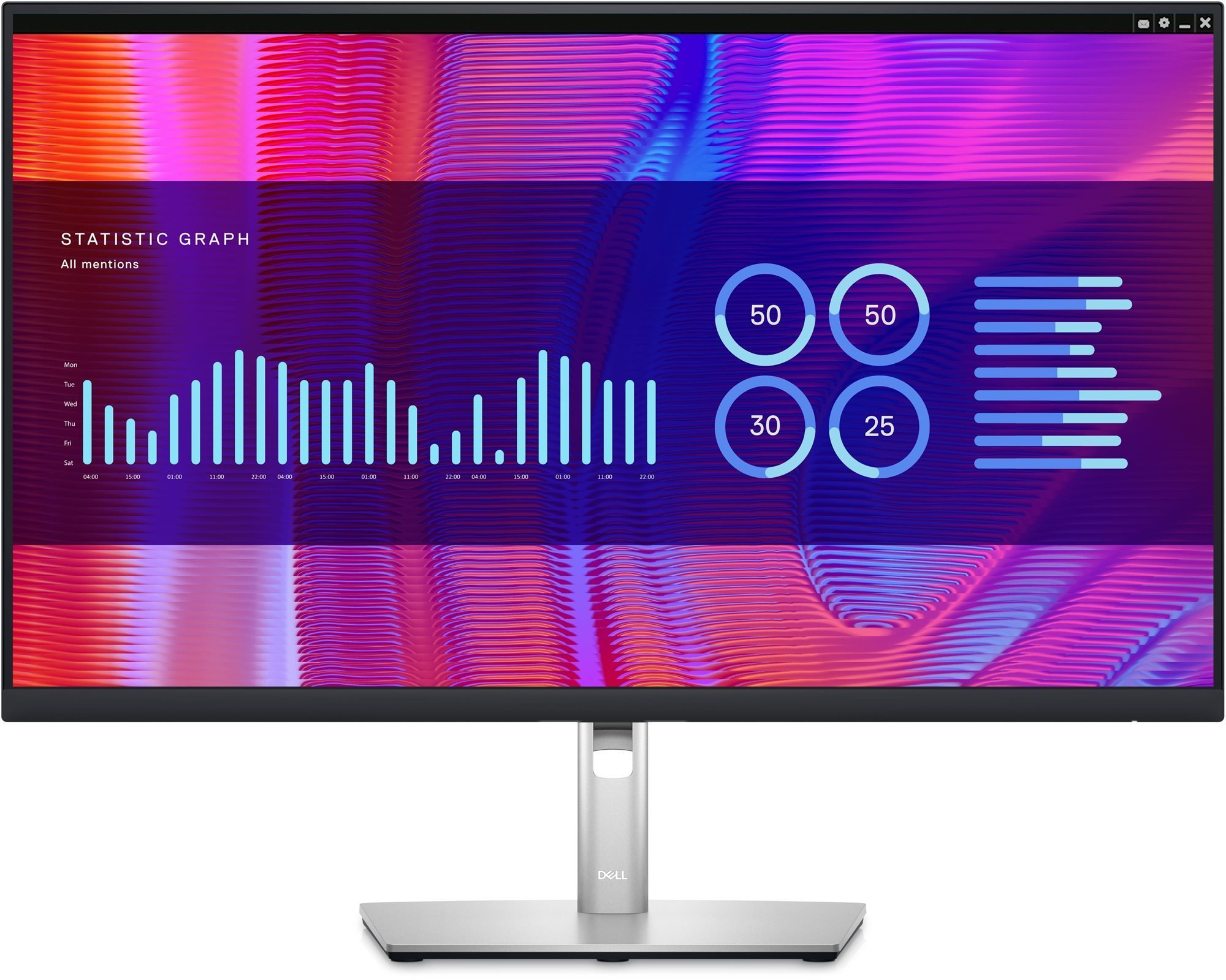 27" Dell P2723DE Professional LCD Monitor