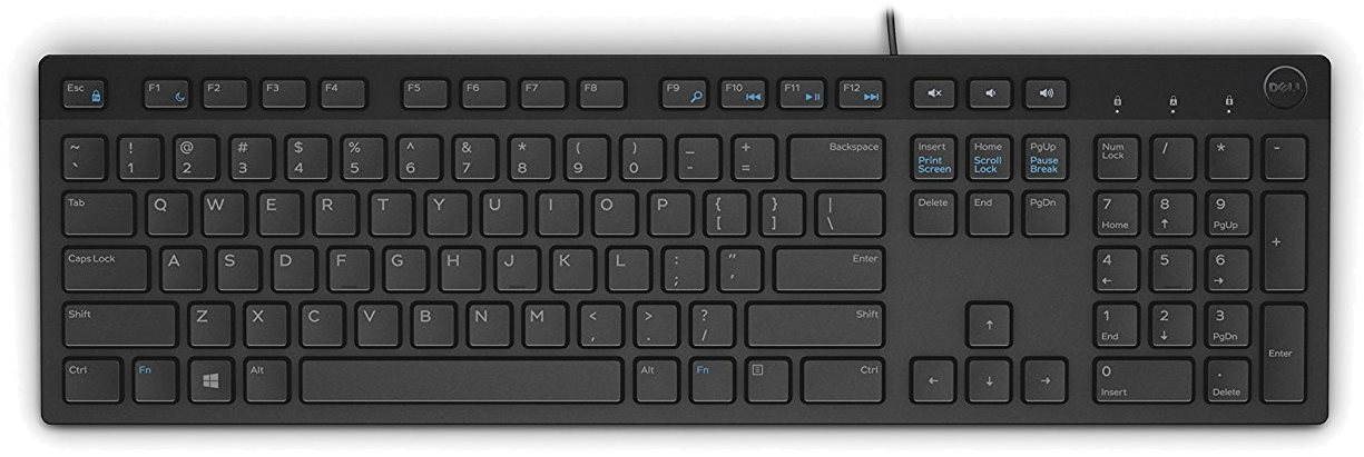 Dell KB216 Black - US INTL Keyboard