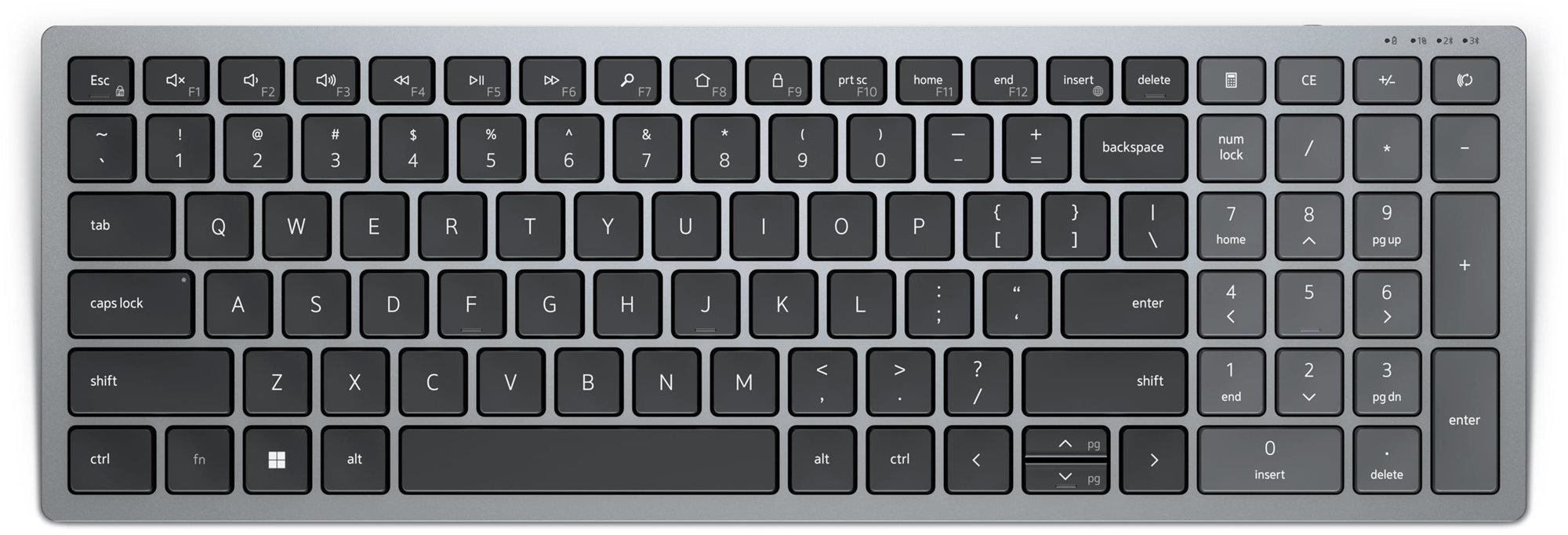 Dell Compact Multi-Device bezdrôtová klávesnica – KB740 – UK...