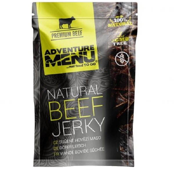 Adventure Menu – Natural Beef Jerky 25 g Sušené mäso