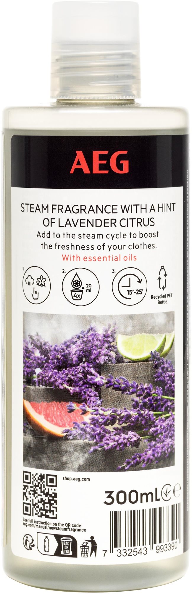 AEG Pure Steam Fragrance 300 ml Parfum do práčky