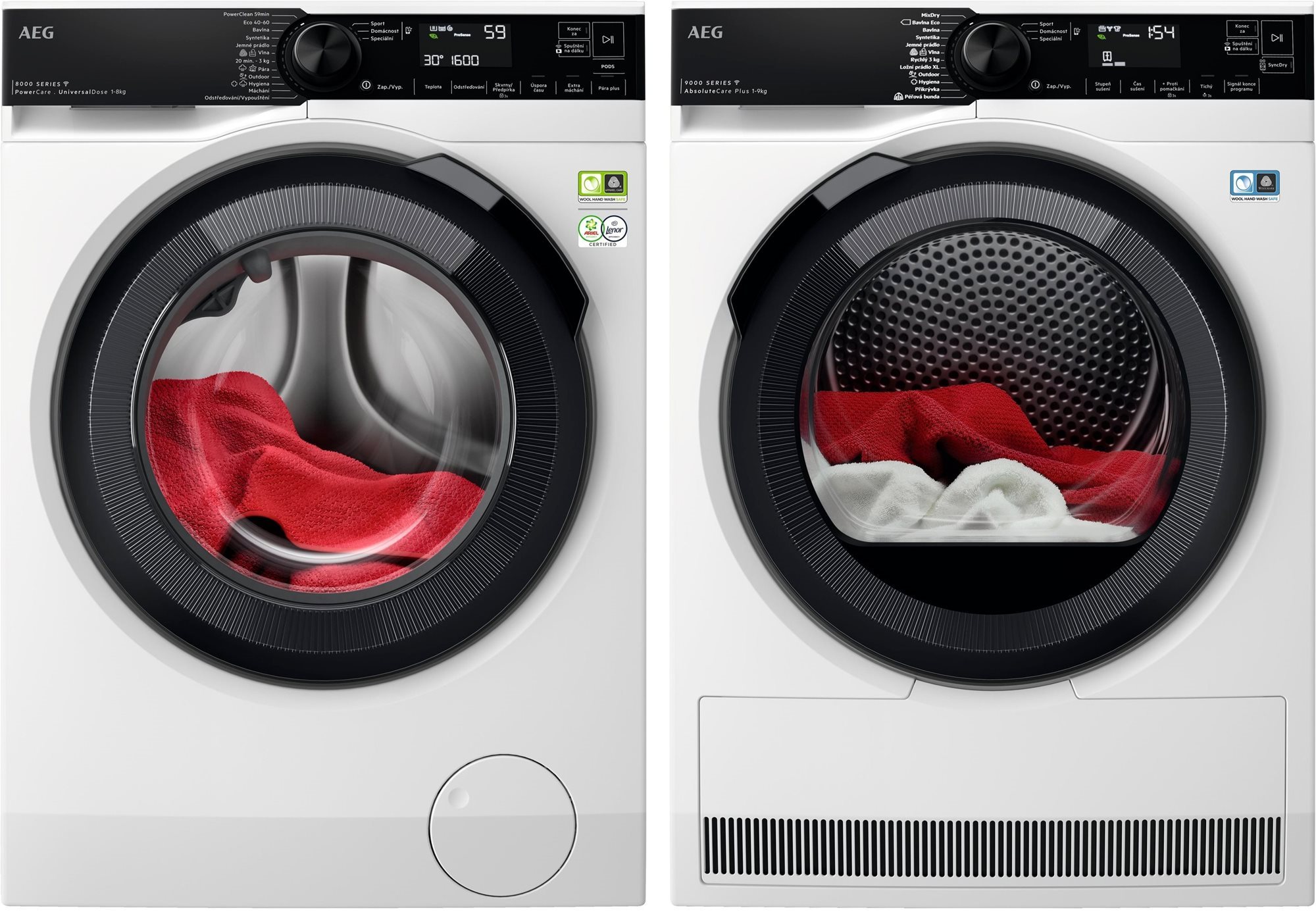 AEG 8000 PowerCare UniversalDose LFR83866OC + AEG 9000...