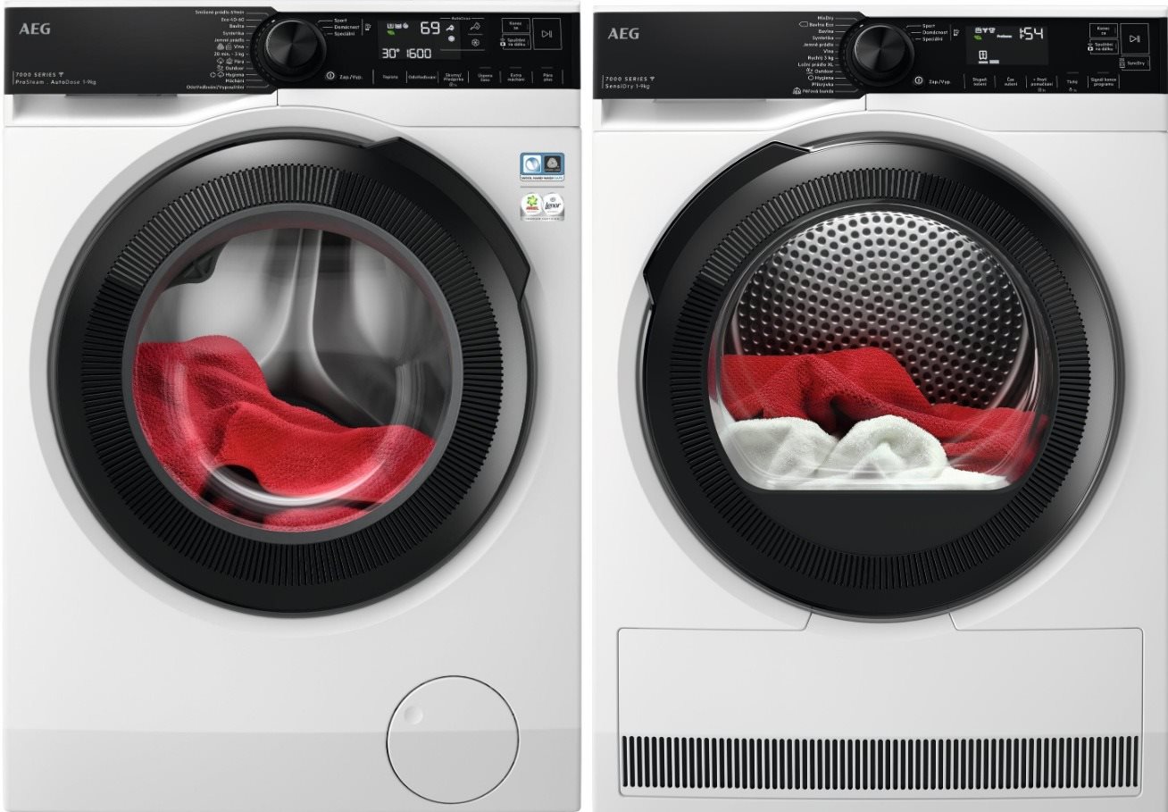 AEG 7000 ProSteam® AutoDose LFR73964AC + AEG 7000 SensiDry®...