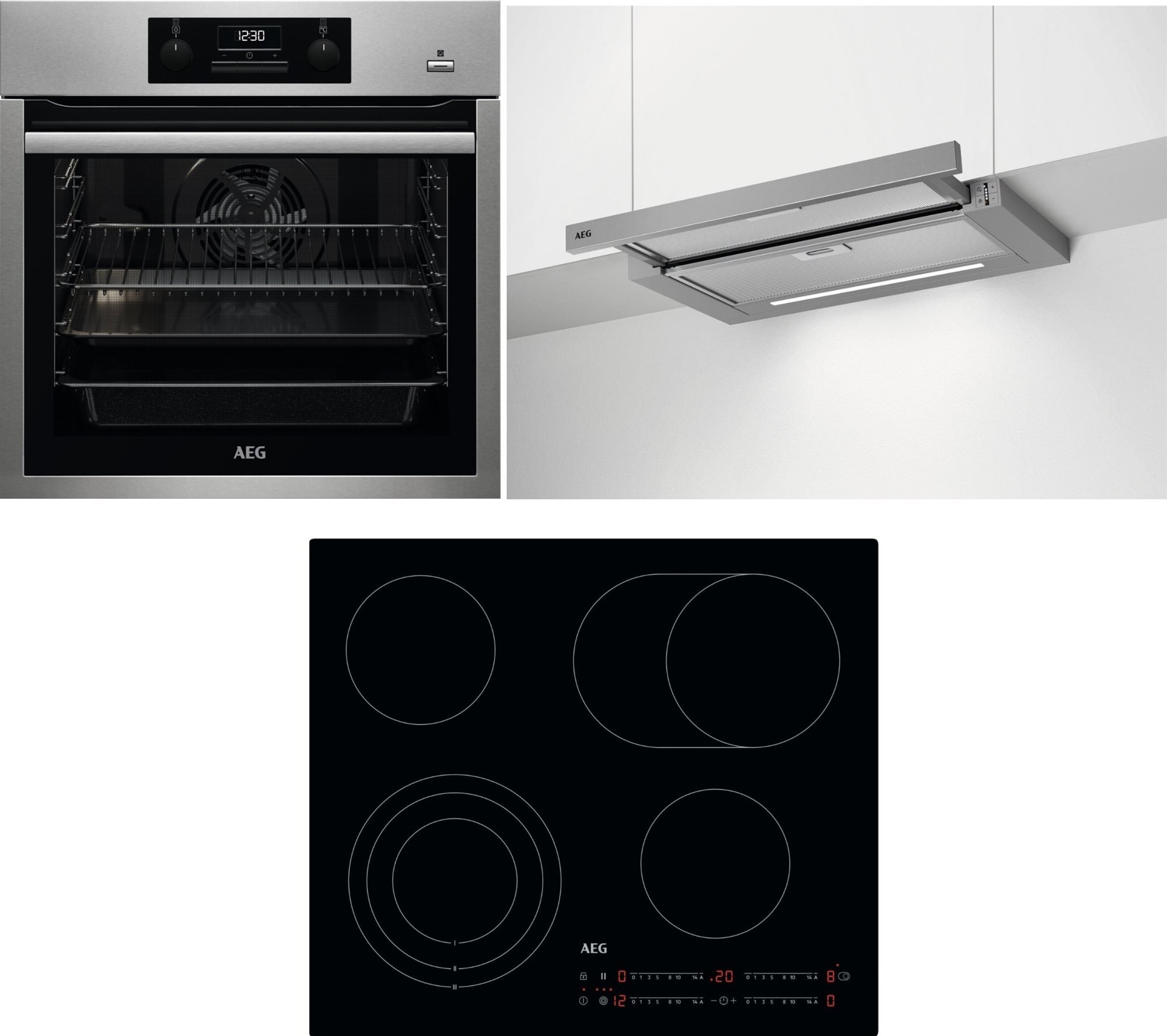 AEG Mastery SteamBake BES351111M + AEG Mastery DirectTouch...