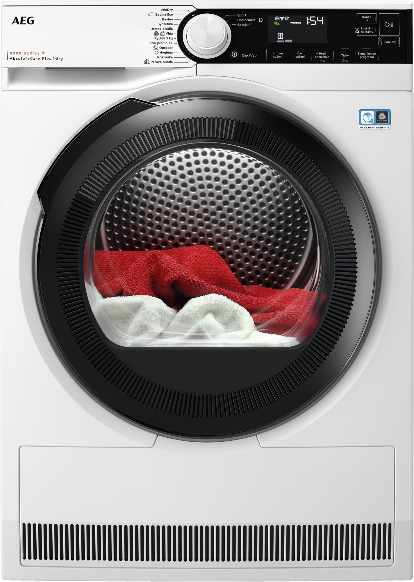 AEG 9 000 AbsoluteCare® Plus 3DScan TR938H4CC Sušička prádla