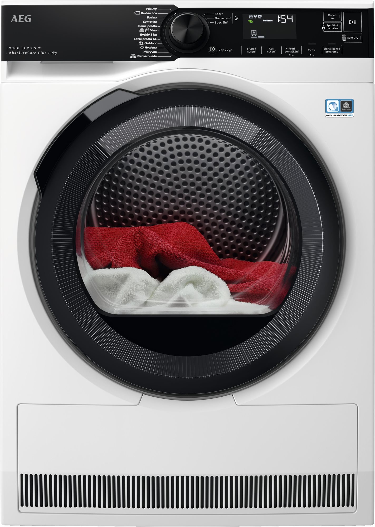 AEG 9 000 AbsoluteCare® Plus 3DScan TR939M6CC Sušička prádla