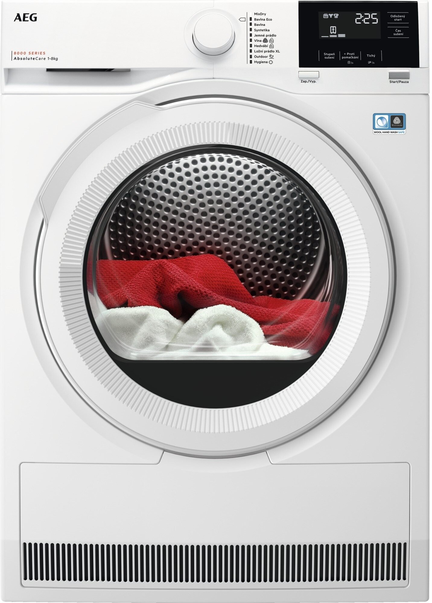 AEG 8000 AbsoluteCare® TR818A2C Sušička prádla