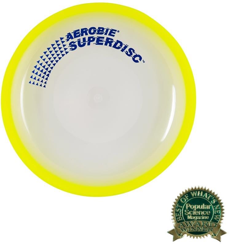 Aerobie SUPERDISC žltý Frisbee