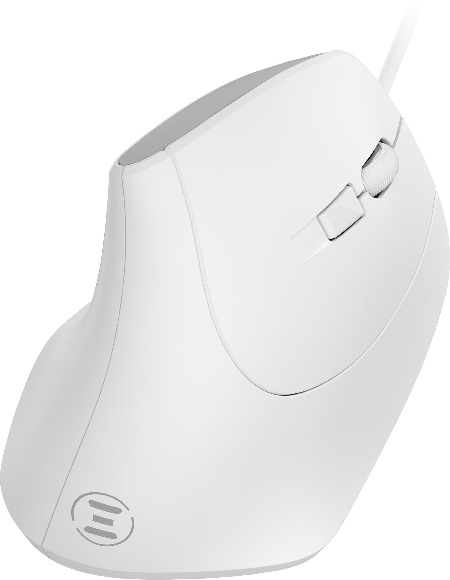 Eternico Wired Vertical Mouse MDV300, White Mouse