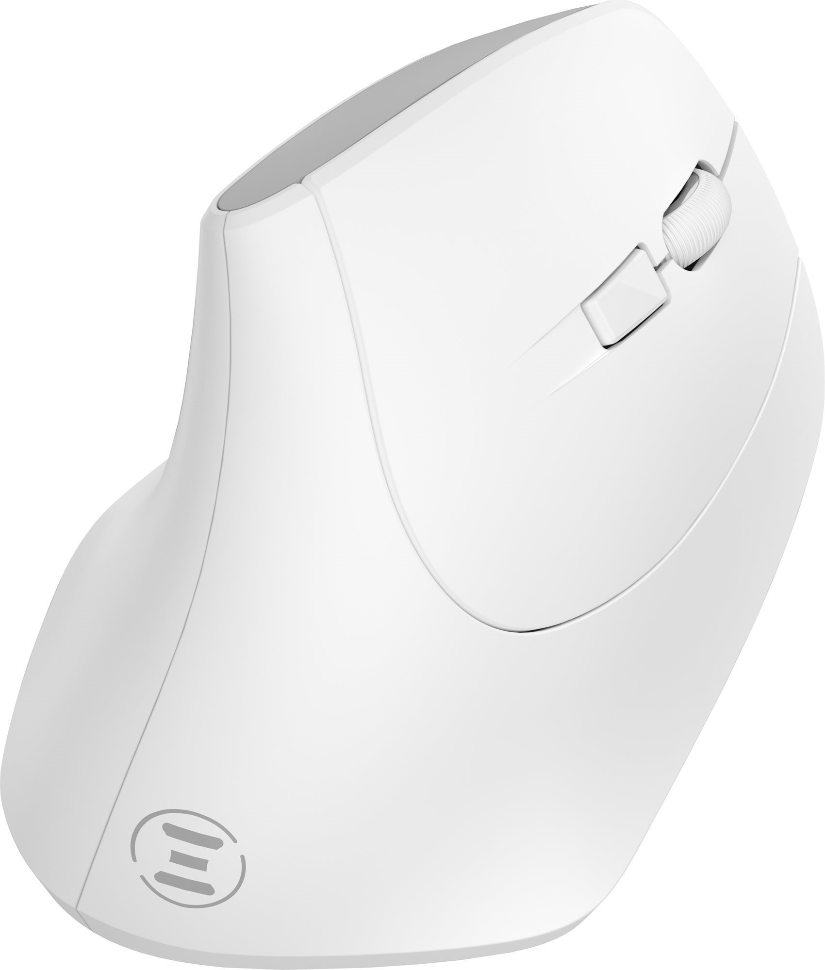 Eternico Wireless 2.4 GHz Vertical Mouse MV300, White Mouse