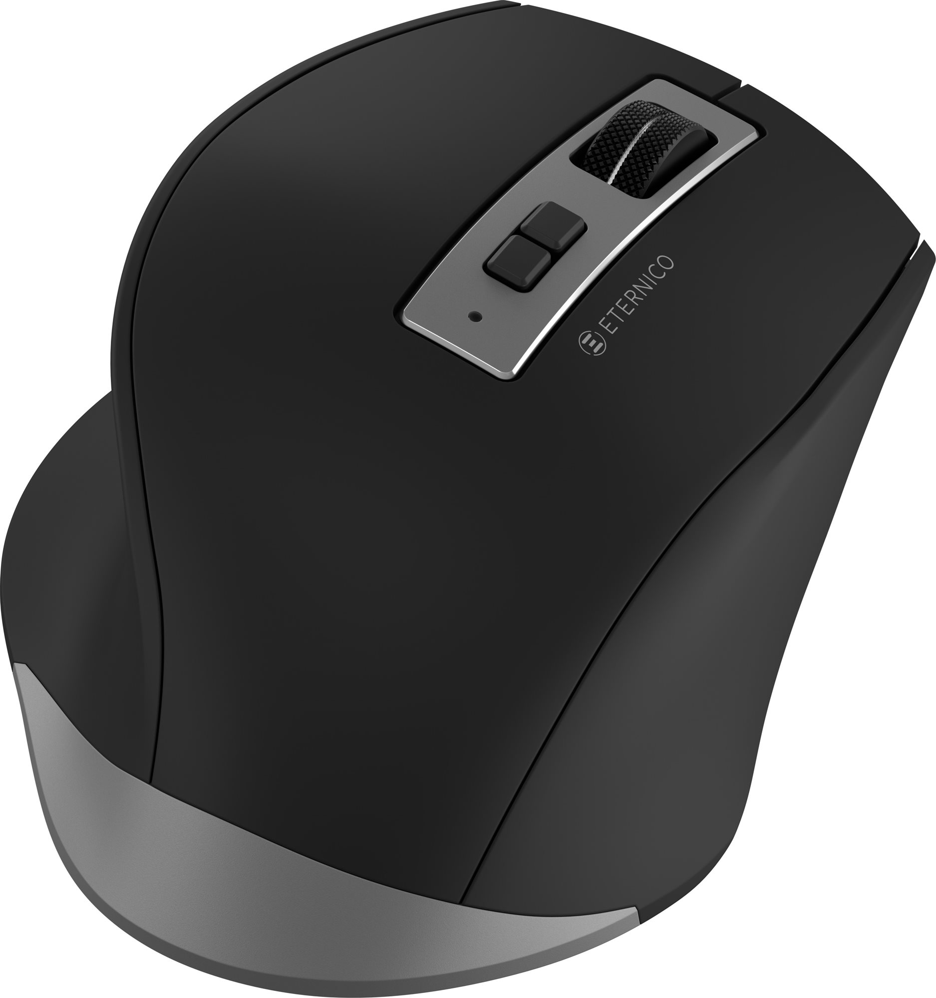 Eternico Wireless 2,4 GHz Ergonomic Mouse MS430 - fekete Egér
