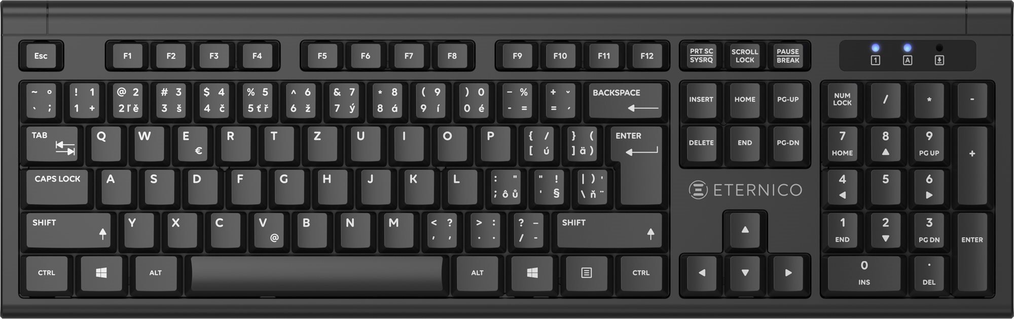 Eternico Essential Keyboard Wireless KS1000 - CZ/SK Billentyűzet