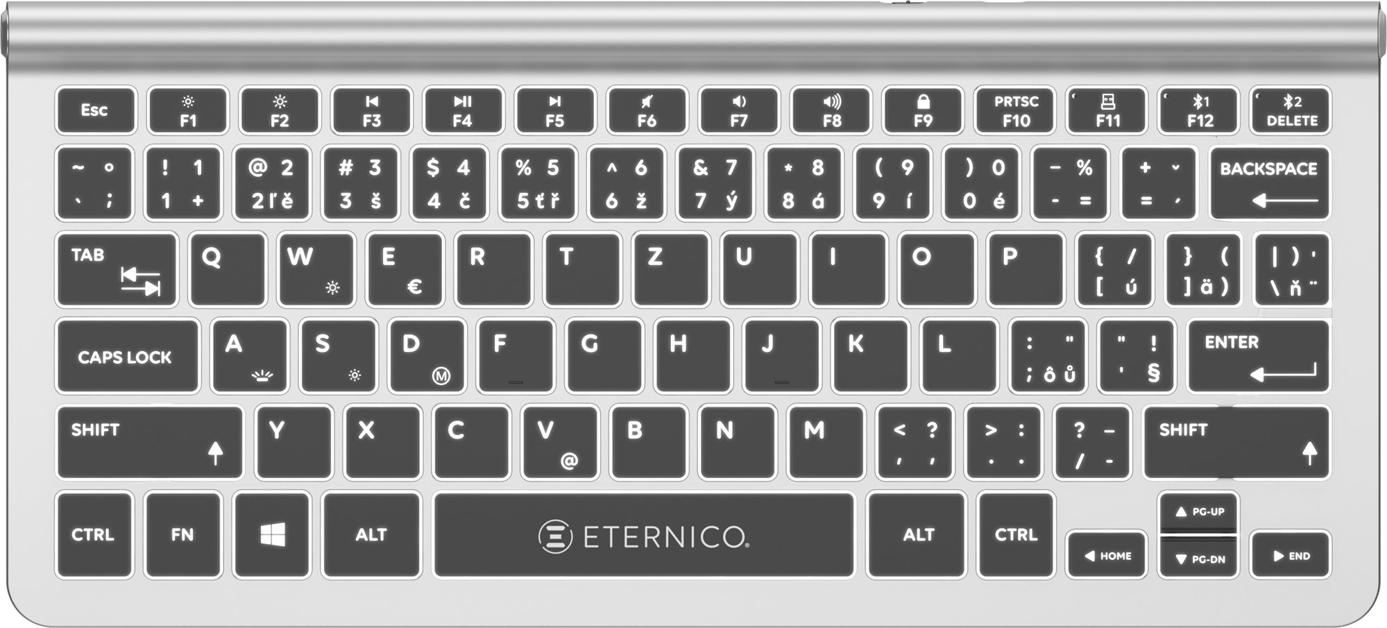 Eternico Wireless KSB3003RBW – CZ/SK Klávesnica
