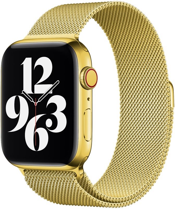 Eternico Elegance Milanese na Apple Watch 38 mm/40 mm/41 mm gold...